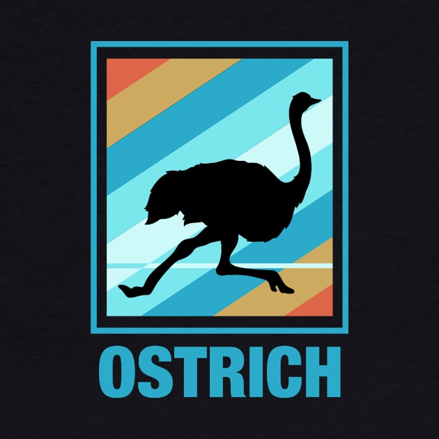 Vintage Ostrich by LetsBeginDesigns